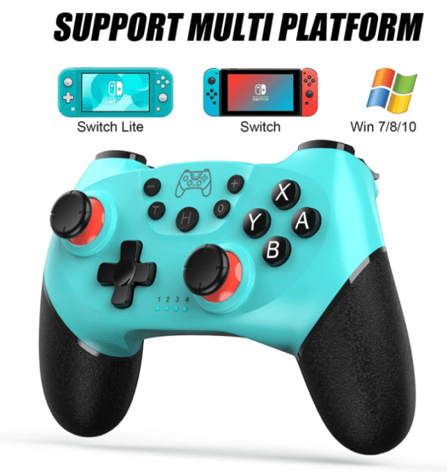 Manette sans Fil Compatible pour Switch/Switch Lite/Switch OLED, Bluetooth Manette Switch Pro, Contr