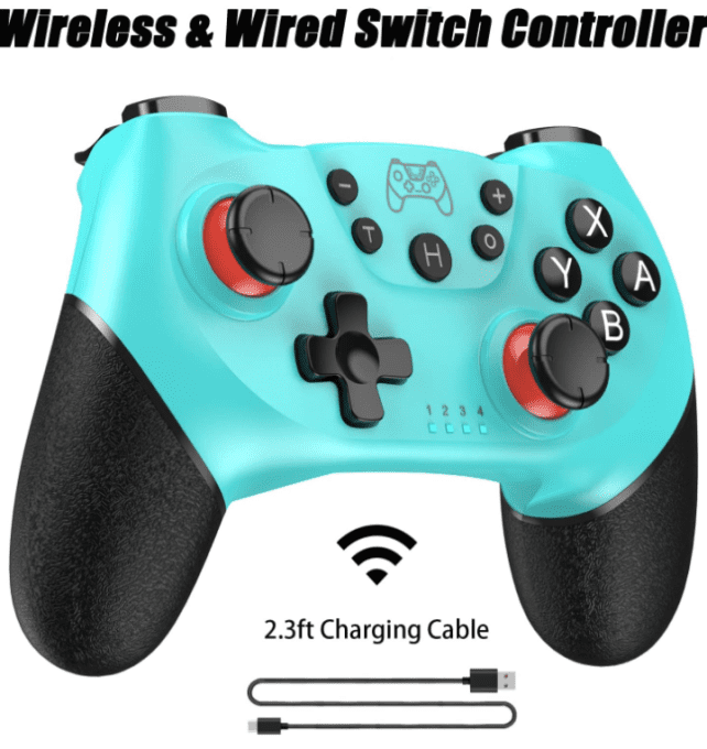 Manette sans Fil Compatible pour Switch/Switch Lite/Switch OLED, Bluetooth Manette Switch Pro, Contr